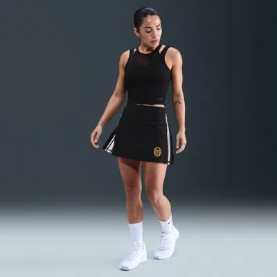 Nike Women's High-waisted 3" Skort In Black