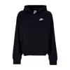 Nike Women's Hoodie Sportswear Club Fleece Oversized Hoodie Ssnl Black/white In Black