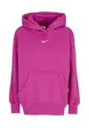 Nike Women's Hoodie W Sportswear Phoenix Fleece Oversized Pullover Hoodie Hot Fuchsia/sail