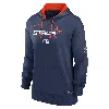 Nike Women's Houston Astros Authentic Collection City Connect  Therma Mlb Pullover Hoodie In Blue