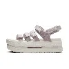 Nike Icon Classic Platform Sandal In Purple