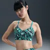 Nike Women's Indy Artist Collection Light-support Padded Printed Sports Bra In Green