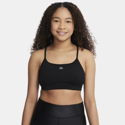 Nike Kids' Women's Indy Girls' Sports Bra In Black