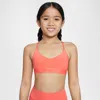 Nike Kids' Women's Indy Girls' Sports Bra In Orange
