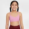Nike Kids' Women's Indy Girls' Sports Bra In Pink