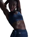 Nike Women's Indy High Support Padded Adjustable Sports Bra In Armory Navy,armory Navy