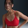 Nike Women's Indy Light Support Padded Adjustable Sports Bra In Red