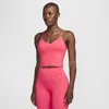 Nike Women's Indy Light-support Padded Sports Bra Tank Top In Pink