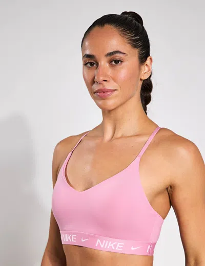 Nike Women's Indy Light Support Sports Bra In Pink