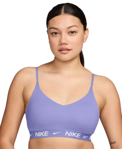 Nike Women's Indy Light-support Padded Sports Bra In Purple Pulse