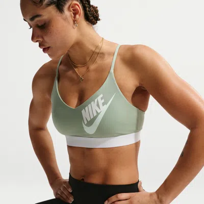 Nike Women's Indy Light-support Sports Bra In Green