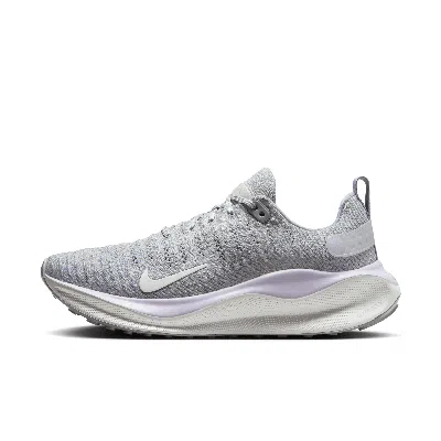 Nike Women's Infinityrn 4 Road Running Shoes (extra Wide) In Light Smoke Grey/barely Grape/violet Mist/summit White