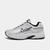 Nike Women's Initiator Running Sneakers From Finish Line In White/metallic Silver/white/black 
