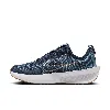 Nike Women's Interact Run Road Running Shoes In College Navy/metallic Red Bronze/white