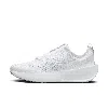 Nike Women's Interact Run Road Running Shoes In White