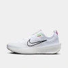 Nike Women's Interact Run Running Shoes In White/football Grey/vapor Green/black