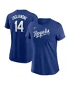 Nike Women's Jac Caglianone Royal Kansas City Royals Fuse Name Number T-shirt