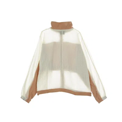 Nike Women's Jacket Mesh Rose Gold/pale Ivory/pale Ivory