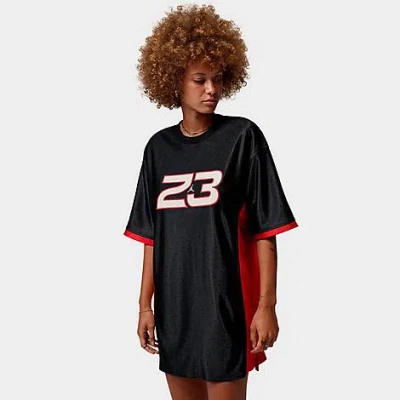 Nike Women's Jordan Brooklyn Jersey Dress In Black