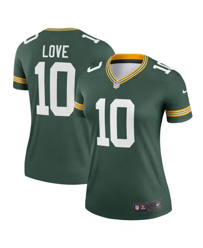 Nike Women's Jordan Love Green Bay Packers Legend Player Performance Top