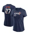 Nike Women's Jose Altuve Navy Houston Astros 2025 City Connect Fuse Name Number T-shirt In Navy