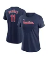 Nike Women's Jose Ramirez Navy Cleveland Guardians Fuse Name Number T-shirt In Navy