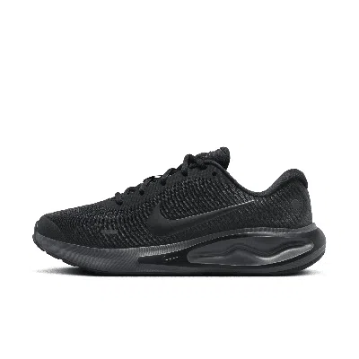 Nike Women's Journey Run Road Running Shoes In Black