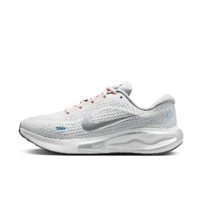 Nike Women's Journey Run Road Running Shoes In Grey