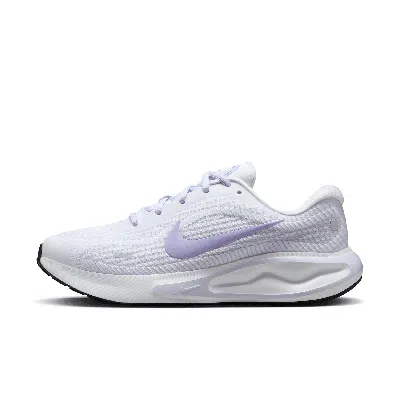 Nike Women's Journey Run Road Running Shoes In White