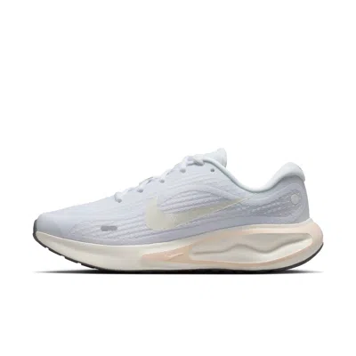 Nike Women's Journey Run Road Running Shoes In Gray