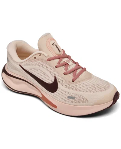 Nike Women's Journey Run Running Sneakers From Finish Line In Guava Ice