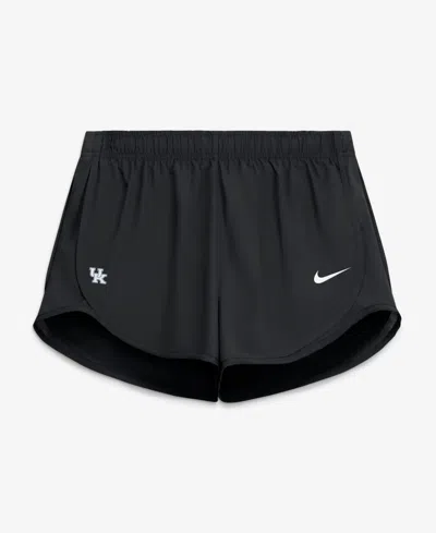 Nike Women's Kentucky Wildcats Tempo Dri-fit Mid-rise Shorts, 3.1" Inseam In Black