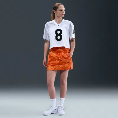 Nike Women's Kobe Woven Skirt In Orange