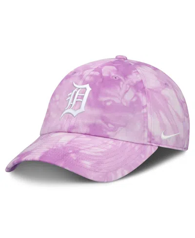 Nike Women's Light Pink Detroit Tigers Mother's Day Club Adjustable Hat In Purple