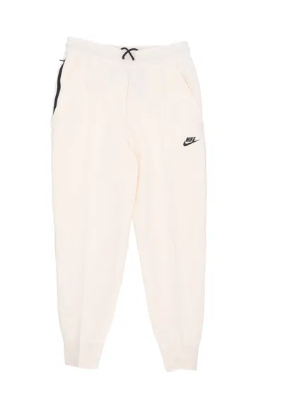 Nike Women's Lightweight Tracksuit Pant W Sportswear Tech Fleece Mid-rise Jogger Pale Ivory/black