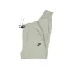 Nike Women's Lightweight Tracksuit Pants Sportswear Tech Fleece Dk Gray Heather/black In Dk Grey Heather/black
