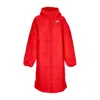 Nike Women's Long Down Jacket W Thermic Classic Parka University Red/white In University Red/white