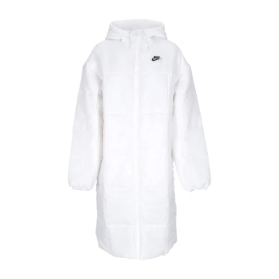 Nike Women's Long Down Jacket W Thermic Classic Parka White/black