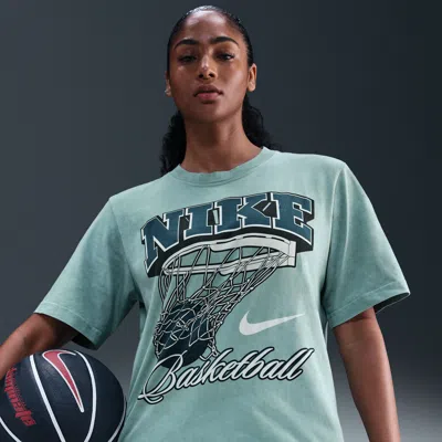 Nike Women's Loose Short-sleeve Basketball T-shirt In Green