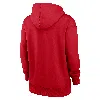 Nike Women's Los Angeles Angels Authentic Collection  Therma Mlb Pullover Hoodie In Red