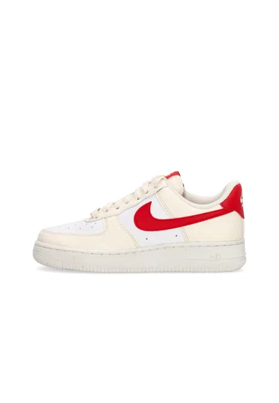 Nike Women's Low Shoe W Air Force 1 07 Next Nature Pale Ivory/university Red/white/sail