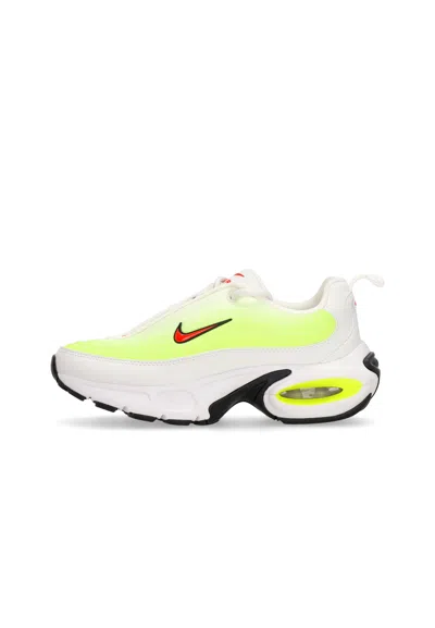NIKE WOMEN'S LOW SHOE W AIR MAX PORTAL SUMMIT WHITE/BRIGHT CRIMSON/WHITE/VOLT