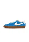 Nike Women's Low Shoe W Blazer Low 77 Vintage Photo Blue/sail/gum Med Brown/black In Photo Blue/sail/gum Med Brown/black