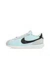 Nike Women's Low Shoe W Cortez Glacier Blue/black/white/safety Orange In Glacier Blue/black/white/safety Orange