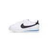 Nike White Cortez Sneakers In White/black/lt Photo Blue/sail