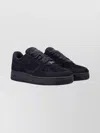 Nike Low-top Fur-textured Sneaker In Black