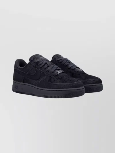 NIKE CALF HAIR LEATHER LOW-TOP SNEAKERS