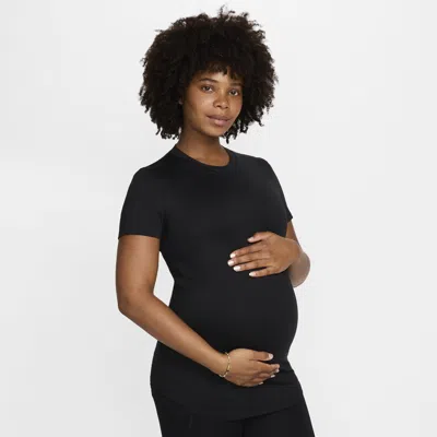NIKE WOMEN'S (M) ONE DRI-FIT SLIM-FIT SHORT-SLEEVE TOP (MATERNITY),1015445623