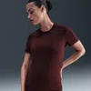 Nike Women's (m) One Dri-fit Slim-fit Short-sleeve Top (maternity) In Red
