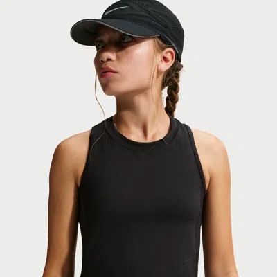 Nike Kids' Women's Mavn Girls' Dri-fit Knit Tank Top In Black